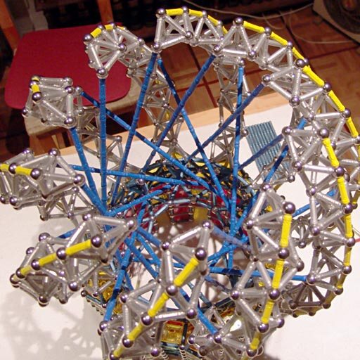 GEOMAG constructions: Chapel 3, building the dome, 2