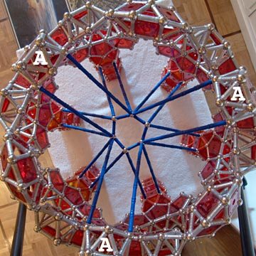GEOMAG constructions: Chapel 6, support for antiprisms A