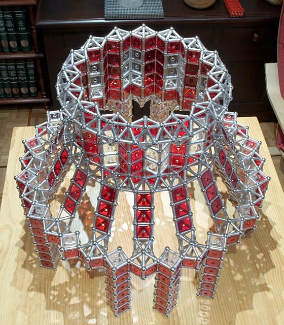 GEOMAG constructions: Chapel 10, variation, dome support, view 2