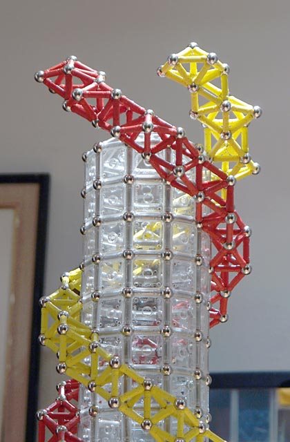 GEOMAG constructions: Helix 2A, detail
