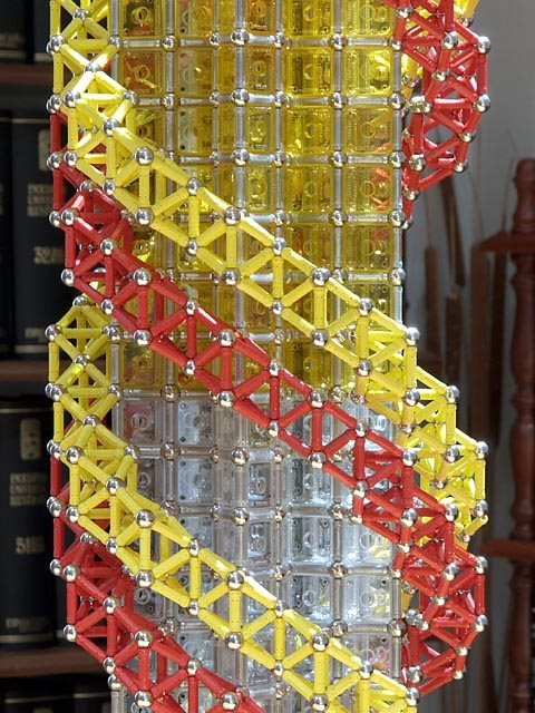 GEOMAG constructions: Helix 3, detail