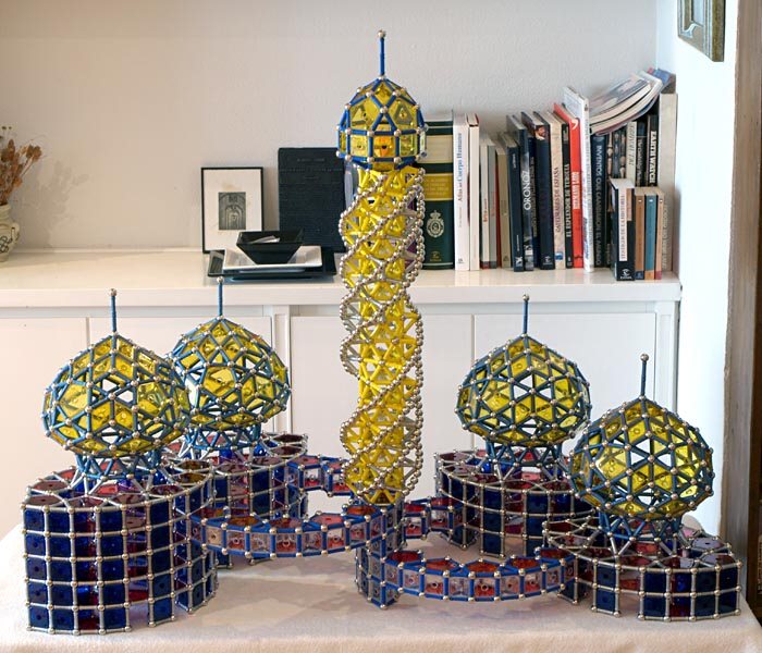GEOMAG constructions: Great Mosque 2, frontal view