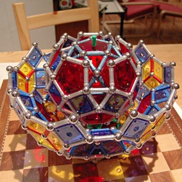 GEOMAG constructions: Four nested polyhedra, step 4