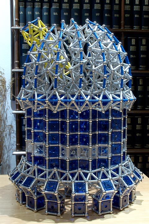 GEOMAG constructions: Astronomical observatory, view 1