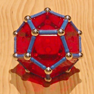 Construcciones con GEOMAG: Dodecaedro regular