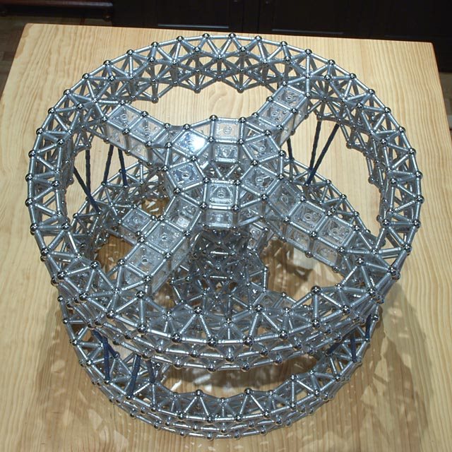 GEOMAG constructions: 2001 Space Station, view 4
